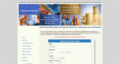 Desktop Screenshot of iinsuremart.com